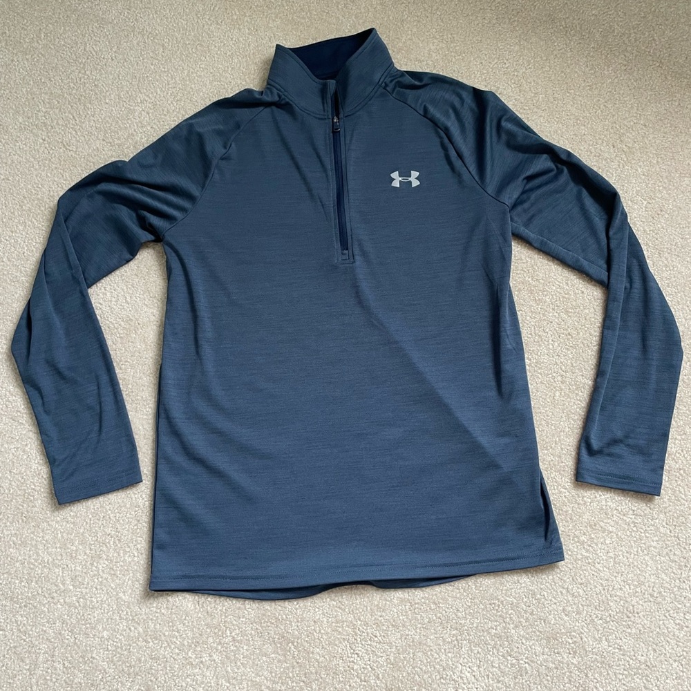 Under Armour Blue Quarter-Zip Pullover